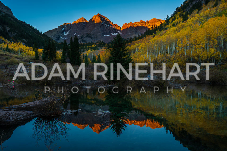 Maroon Bells Sunrise Fall 2020