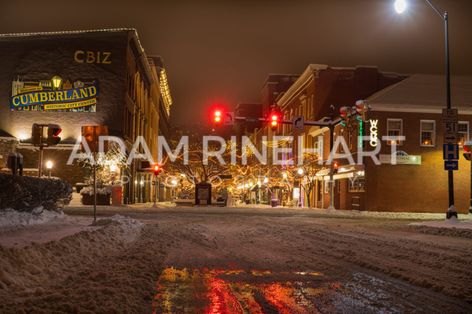 Downtown Cumberland Winter