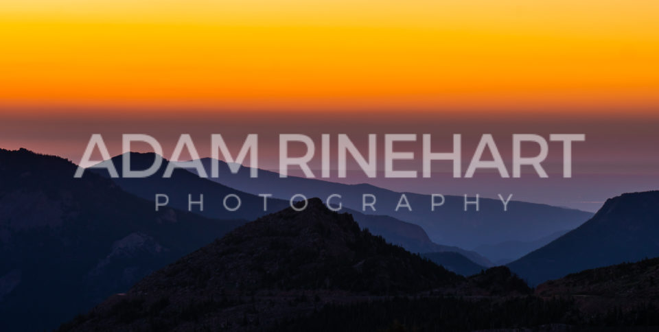 Rocky Mountain National Park Layers